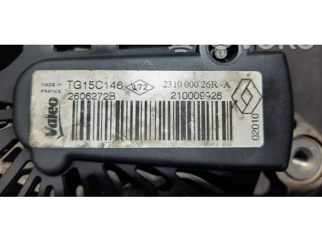Генератор 8200960533 Renault Megane III 1.5