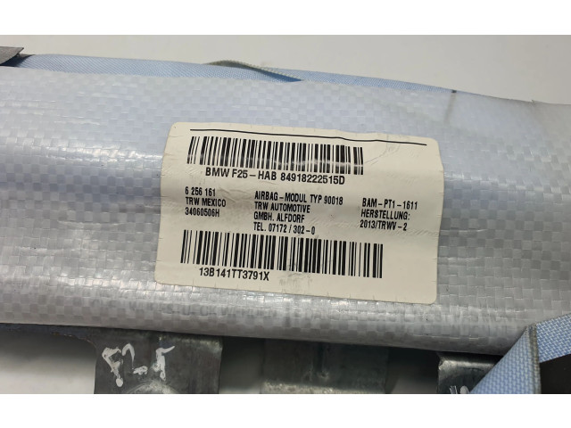 Боковая подушка безопасности 9182225, 72129182225 BMW X3 F25