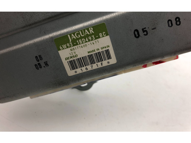 Блок управления климат-контролем 6W9318D493BC, 6W93-18D493-BC Jaguar XJ X350