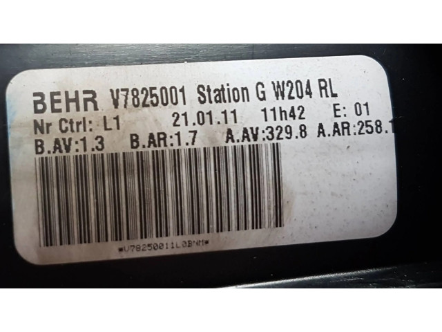 Вентилятор печки V7825001, 9411346 Mercedes-Benz E W212