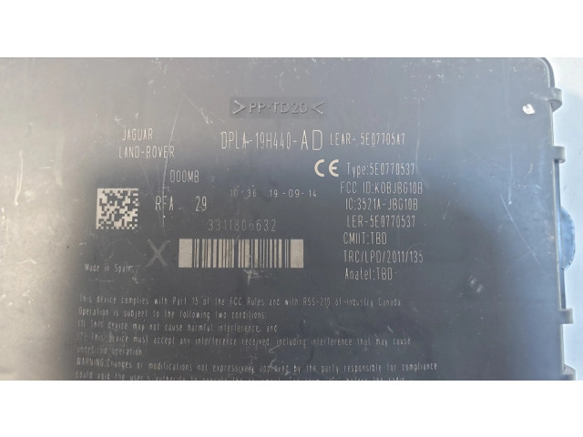 Блок управления DPLA19H440AD Jaguar XF