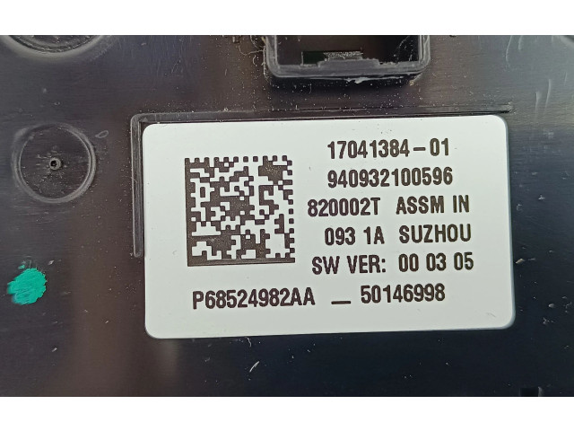 Блок управления климат-контролем P68524982AA Jeep Compass