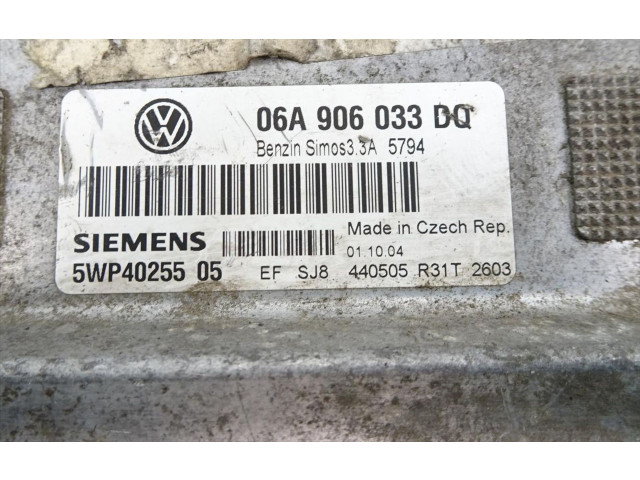 Блок управления двигателя 06A906033DQ, 06A 906 033 DQ   Volkswagen Golf IV