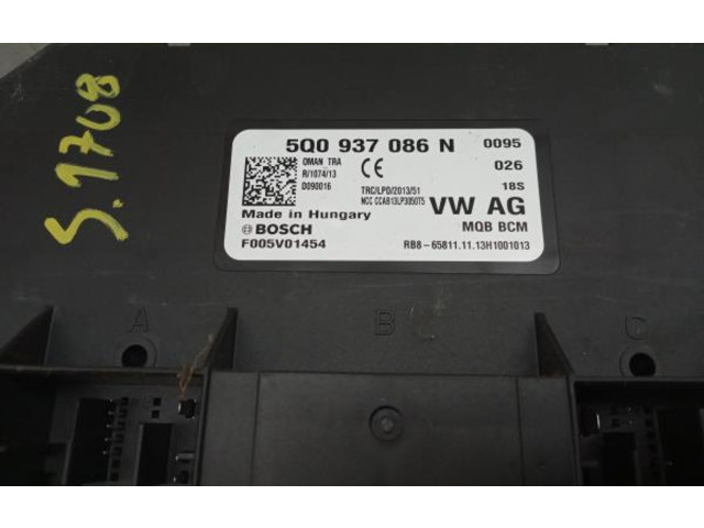 Блок комфорта 5Q0937086N, F005V01454 Volkswagen Golf VII