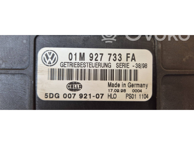 Блок управления коробкой передач 01M927733FA, 5DG00792107 Audi A3 S3 8L