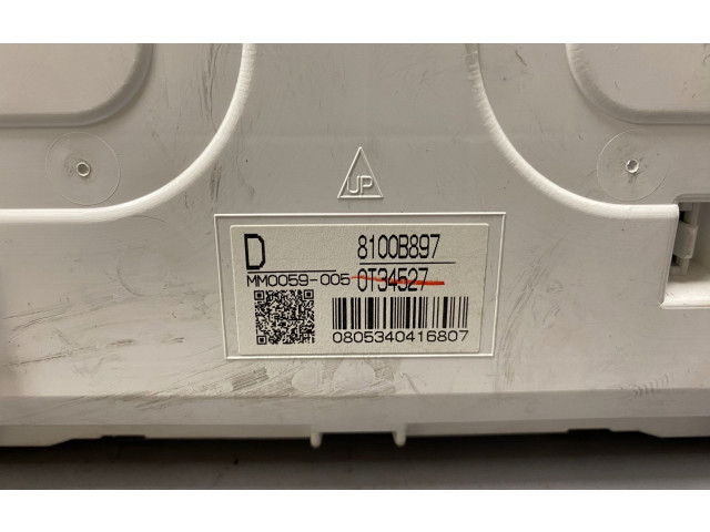 Панель приборов 8100B897 Mitsubishi Outlander