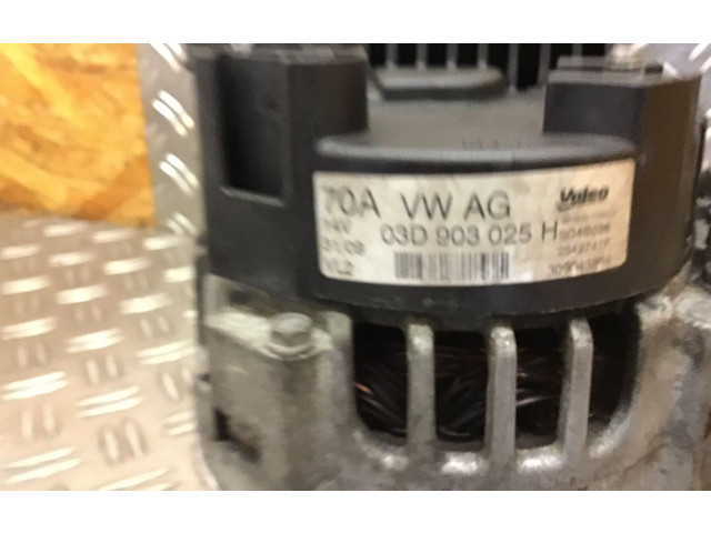 Генератор 03D903025H Skoda Fabia Mk2 (5J)