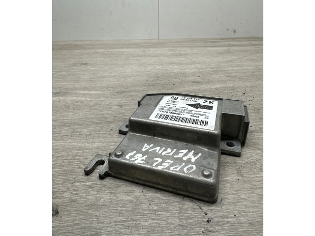 Блок подушек безопасности 327963935, ZKT0130620V   Opel Meriva A