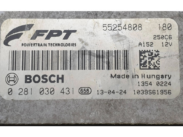 Řídící jednotka 0281030431, 55254808 Citroen Jumper 2013