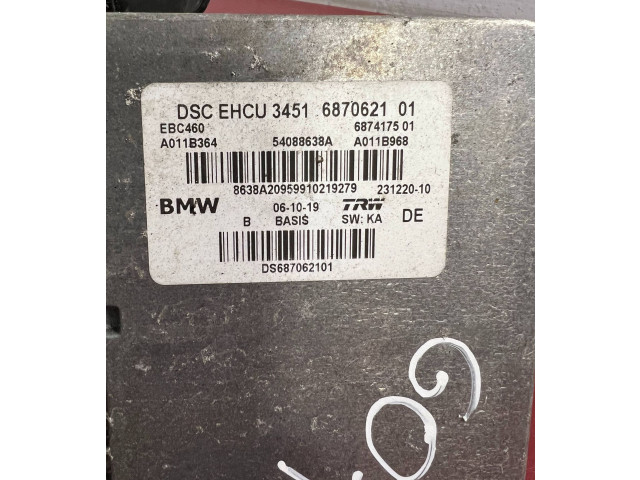 Блок АБС 6870621, 34516870621   BMW  X3 G01  2018 - 2024 года