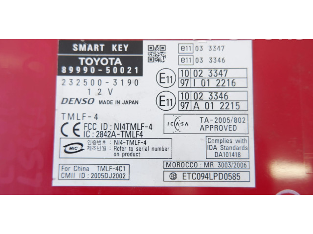 Блок управления 8999050021   Lexus LS 460 - 600H