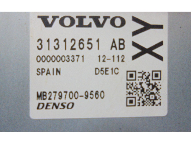 Блок управления двигателем Блок управления 31312651, 31312651 Volvo S60