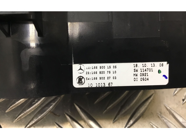 Steuergerät Klimaanlage A1669001505, A1668207510   Mercedes-Benz GL X166