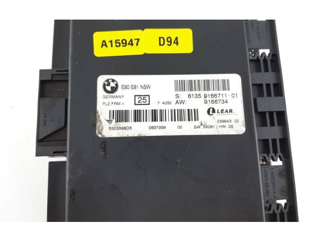  рейка  Колонка рулевая 9166711, 9166734   BMW 3 E90 E91 2005 - 2012 года