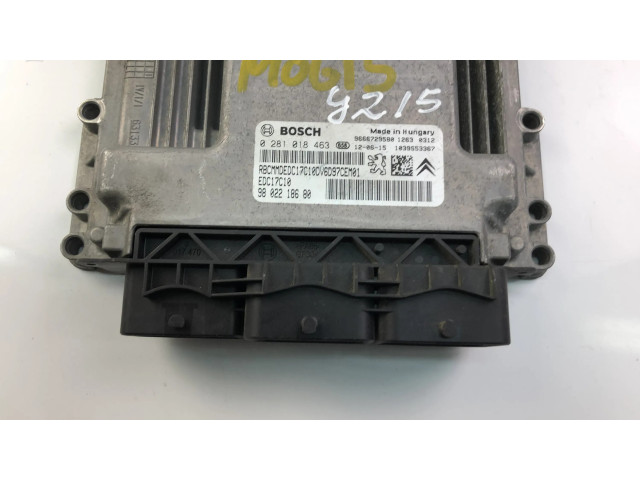 Řídící jednotka 9802218680, 0281018463 Citroen C3 Picasso 2010