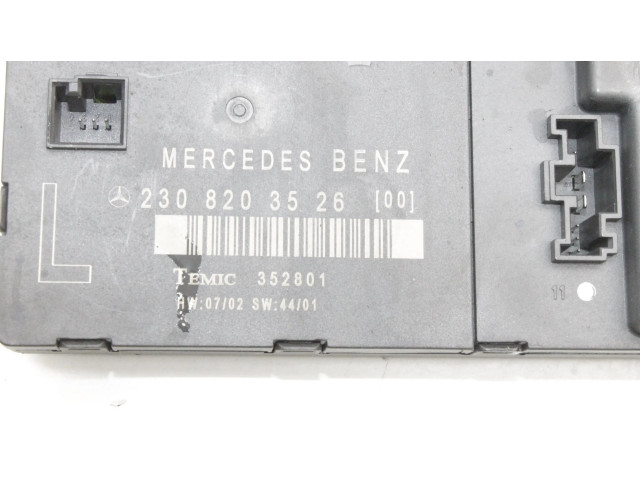 Блок управления дверью 2308203526   Mercedes-Benz SL R230