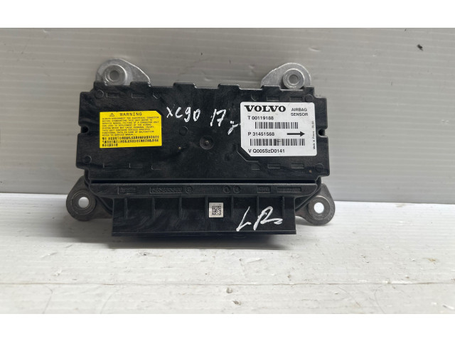 Блок подушек безопасности 31451568, T00119188 Volvo XC90