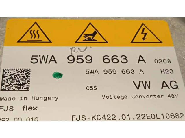 Блок управления 5WA959663A Audi A3 8Y