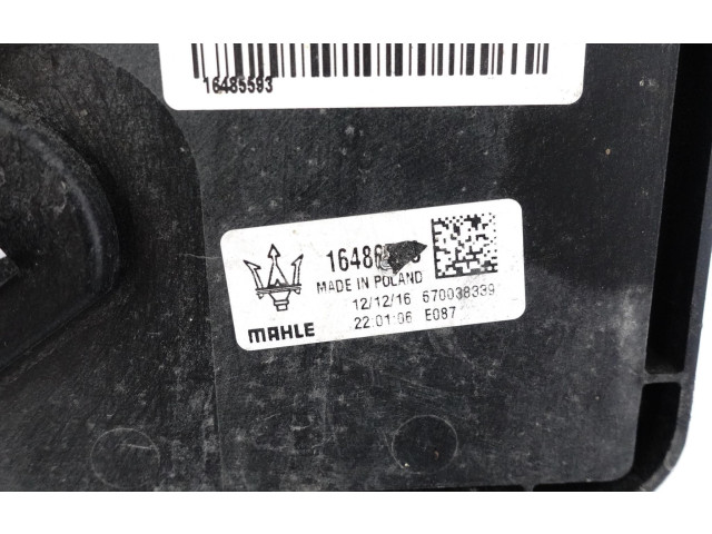 Электрический вентилятор радиаторов 5020861, 164485593 Maserati Levante