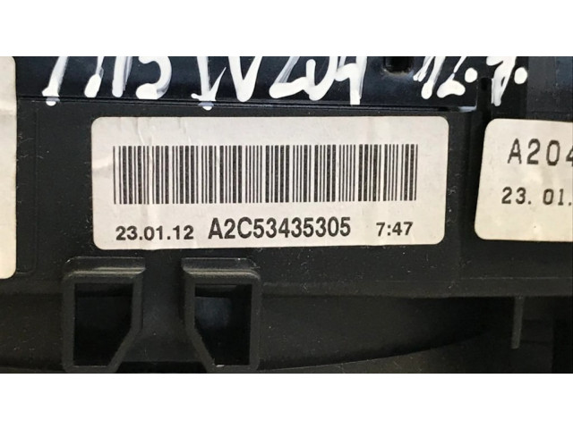 Přístrojová deska Mercedes-Benz C W204 2012 A2049004008, A2C53435305