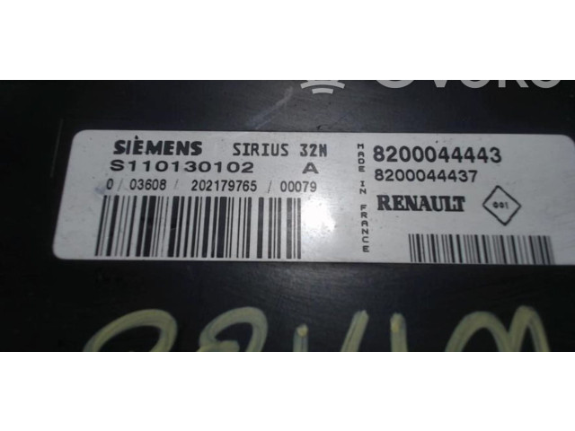 Блок управления 8200044443, 8200044443   Renault Twingo I