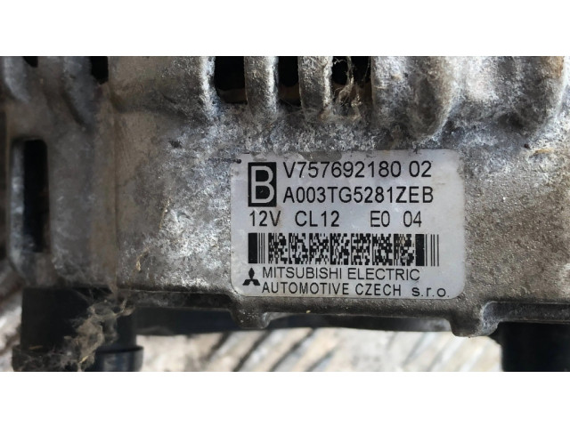 Генератор A003TG5281ZEB, V757692180 Citroen C4 I Picasso 1.6