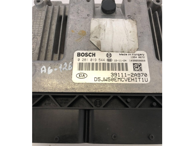 Блок управления двигателя 391112A970, 0281019544   KIA Ceed