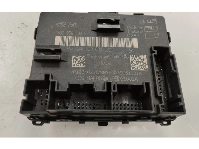 Блок комфорта 5Q0959592F Audi A3 S3 8V