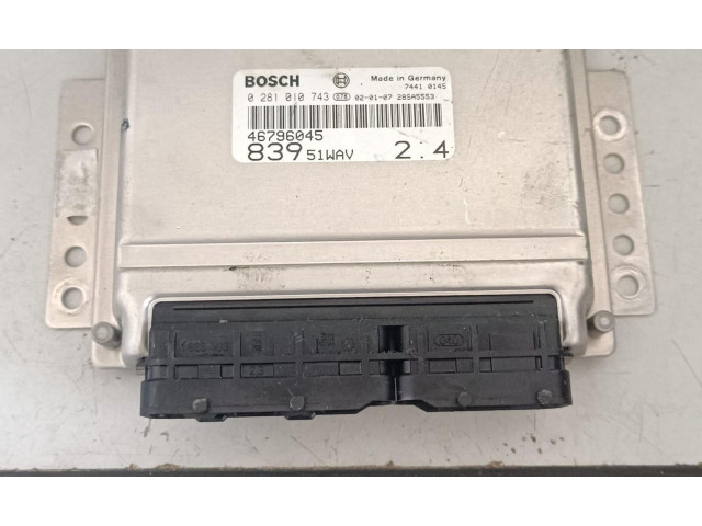 Блок управления двигателя Lancia Lybra