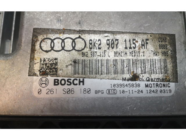 Блок управления двигателя 8K2907115AF, 8K2907115L Audi A4 S4 B8 8K