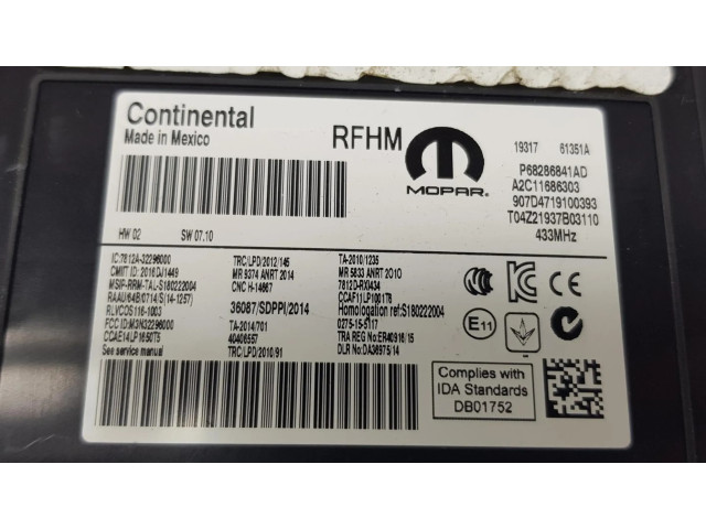 Блок управления 68286841AD Jeep Compass