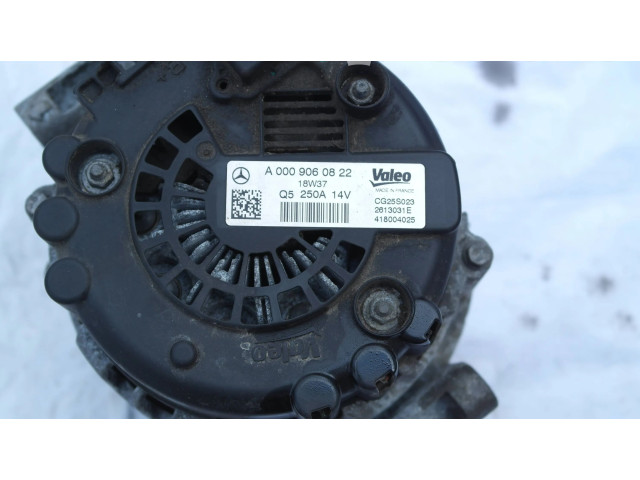 Генератор A0009060822, CG25S023   Mercedes-Benz X-class W470      