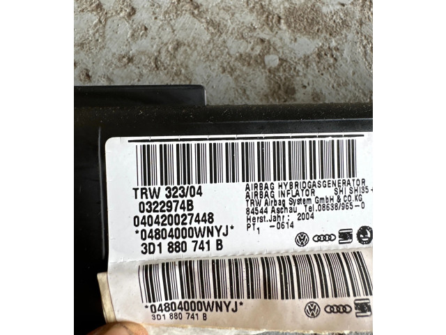 Боковая подушка безопасности 3D1880741B, 0322974B Volkswagen Phaeton