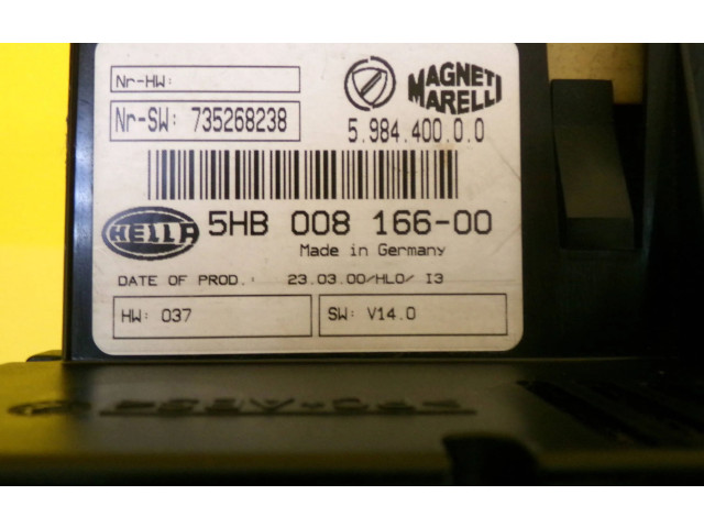 Блок управления климат-контролем 735268238 Lancia Lybra