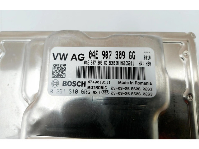 Блок управления двигателем Блок управления 04E907309GG Skoda Octavia Mk4