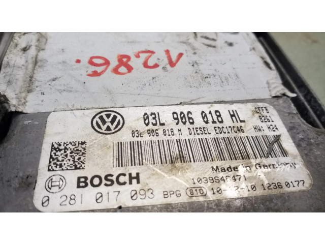 Řídící jednotka 03L906018HL, 03L906018M Seat Alhambra (Mk2) 2011