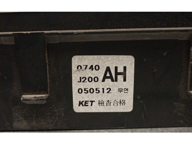 Pojistková skříňka Řídící jednotka BSM J200AH   Chevrolet Lacetti 2005