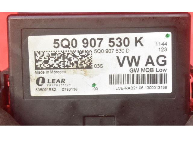 Блок управления двигателем Блок управления 5Q0907530K, 5Q0907530K Skoda Octavia Mk3 (5E)