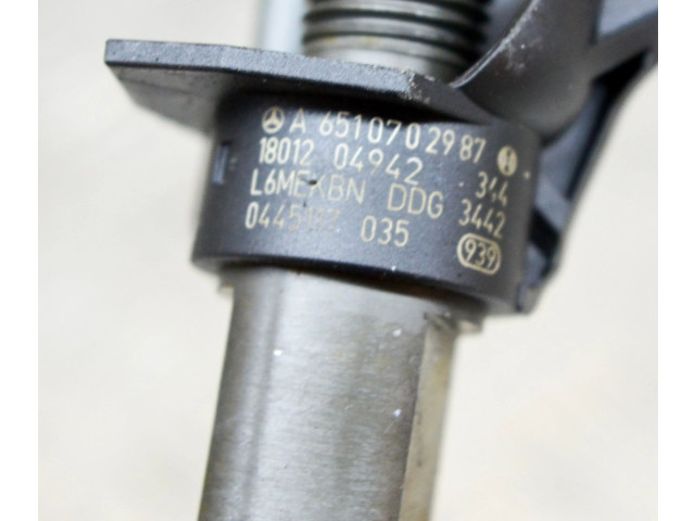 Форсунка A6510702987, 0445117035    Mercedes-Benz GLC X253 C253  OM 651.921 