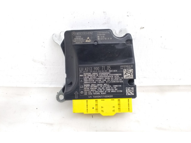 Блок подушек безопасности A2139007105   Mercedes-Benz E W213