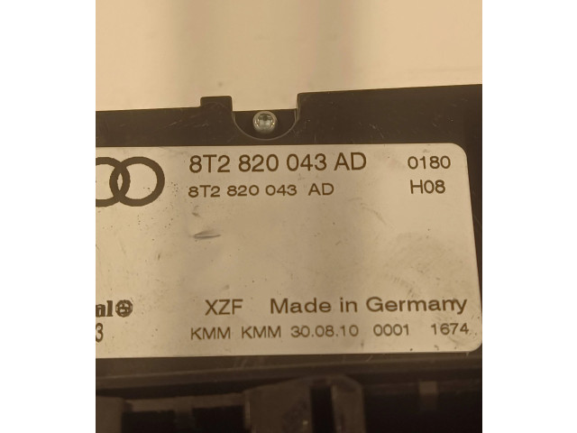 Блок управления климат-контролем 8T2820043AD Audi A5 8T 8F