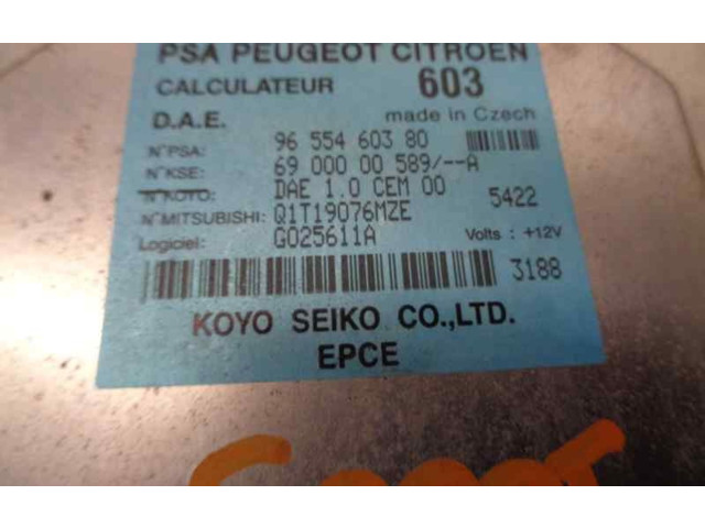 Řídící jednotka 9655460380, 6900000589A Peugeot 1007 2005