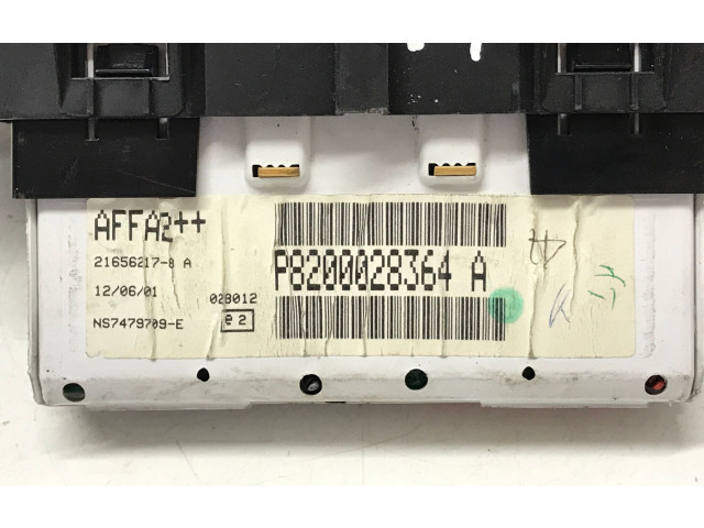 Дисплей 8200028364A, 216562178A Renault Scenic I