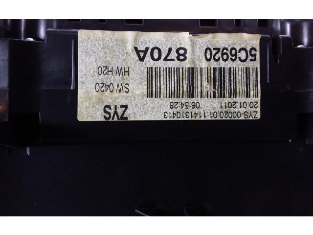 Панель приборов 5C6920870A, 5C6920870A Volkswagen Jetta VI