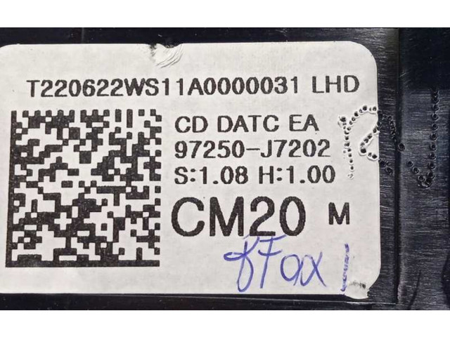 Блок управления климат-контролем 97250J7202, 97250J7202WK   KIA Xceed