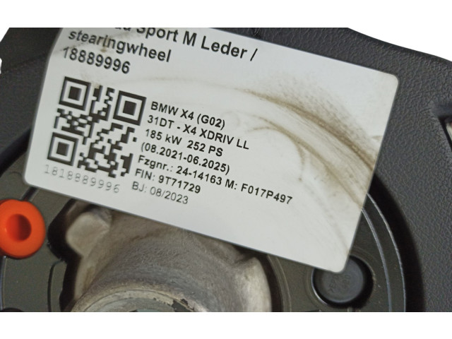 Руль BMW X3 G01 2018 - 2024 года 32308094542, 8094542