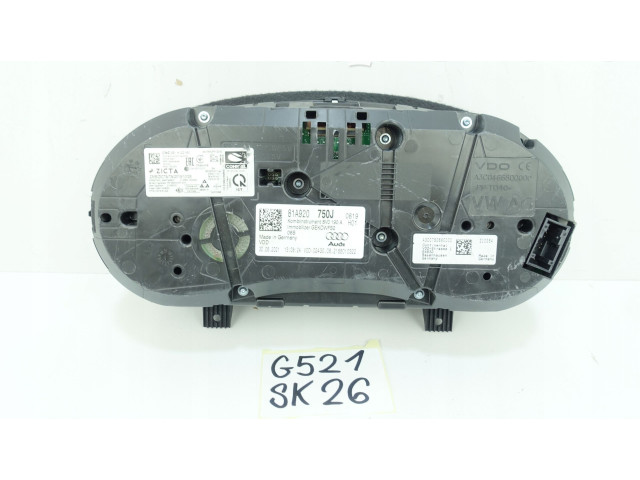 Панель приборов 81A920750J, 81A920750J Audi Q2 -
