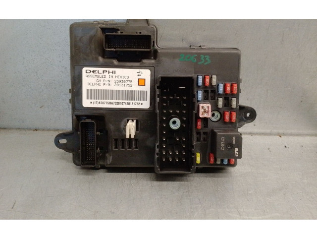 Pojistková skříňka Řídící jednotka BSM 25930775, 28131752 Chevrolet HHR 2008