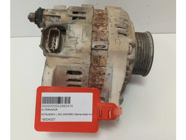 Генератор 1800A007 Mitsubishi L200