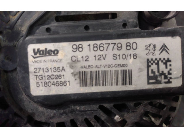 Генератор 9818677980, 2713135A Citroen C-Elysée